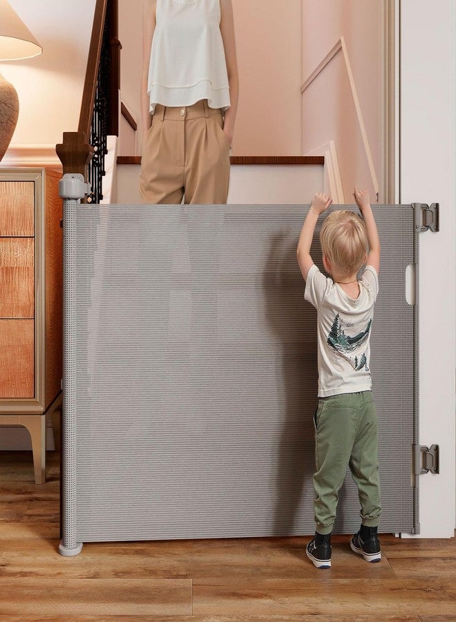Miumoon 2-Pack No Hole Stairway Baby Gate Mounting Kit for Miumoon Retractable Gate, No‑Drill Retractable Baby Gates Part Fit 1.9"–3.74" Round & 2.76"–3.74" Square Posts,Retractable Stair Gates for Miumoon - Image 5